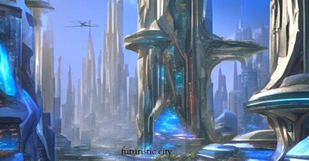 futuristic city